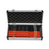 AISITESY Optical Retinoscopy Rack Lens Set 8 Bars 40 Lenses Plastic Bar Aluminium Case view 1