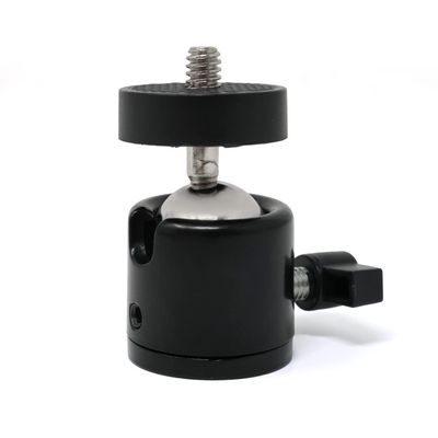 Honbay 1PCS 1/4 Inch to 3/8 Inch 360 Rotating Swivel Mini Ball Head Ballhead with 1/4" Screw Convert Screw Adapter Screw Tripod Mount Small Ball Head for DSLR Camera Camcorder Light Bracket