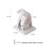 Fishing Rod Clips with Screws, Wall Mounted Rod Clips for Fishing Poles, 10Pcs Fishing Pole/Cue/Curtain Rod Holder Clips Storage Rack, Fishing Rod Storage Clips Clamps Organizer Brackets (White) view 2