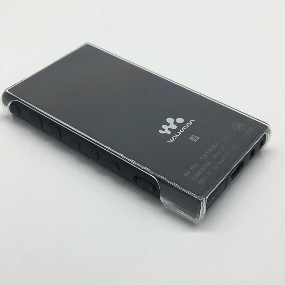 Hard Protective Shell Skin Case Cover for Sony Walkman NW-A105 NW-A105HN NW-A106 A106HN NW-A107 NW-A100TPS (Clear)