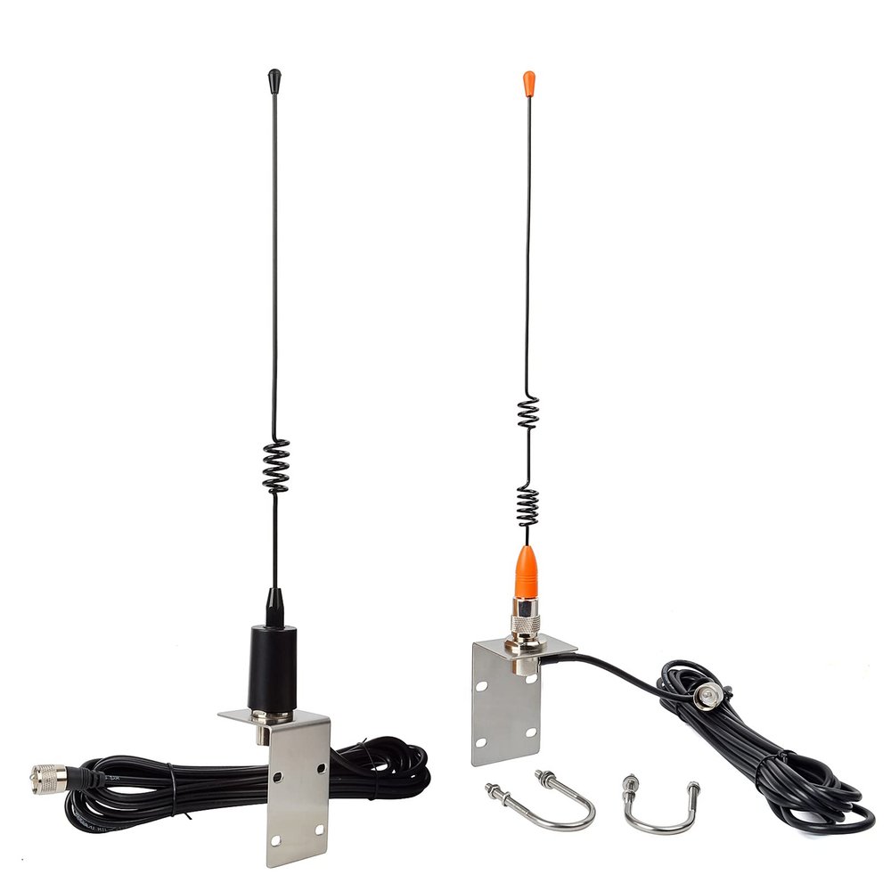 UAYESOK Stainless Steel Marine Antenna 159V01 Bundle with 159V02