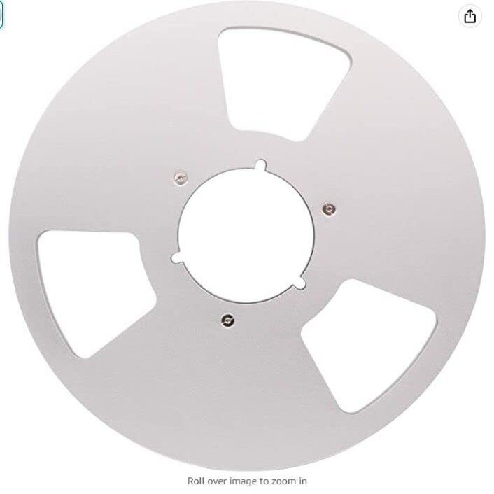 Alipis Aluminum Alloy Empty Tape Reel Design Durable Accessory for Efficient Tape Management Bending Resistant and Organized Storage