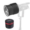 Aputure Fresnel 2X,Fresnel ii 2 Lens Mount for Aputure 300D Mark II,120D Mark 2, 300D,120D amaran 300c 150c and Other Bowen-S Mount Continuous Lights Lens view 1