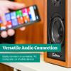 Electrohome Berkeley 2.0 Stereo Powered Bookshelf Speakers with Built-in Amplifier and 3" Drivers for Turntable, TV, PC and Wireless Music Streaming Featuring Bluetooth 5, RCA and Aux (EB20) view 3