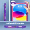 Case Cover Case Compatible with iPad 10th Generation Case 2022 Release Tablet Case Shockproof Rugged Protective Cover with Stand Compatible with Kids Girl Boys Children Tablet Cover ( Color : Purple+R view 4