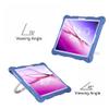 Case Cover Kids Case Compatible with TECLAST K105/K107/K10/Kl0R/K20/M30/KT108/R50/Max10 Plus/X20L 10",Soft Silicone Lightweight Case,with Hand Strap Shoulder Belt Rotatable Stand Cover Tablet Cover ( view 2