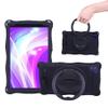 SGTD Case Cover Kids Case Compatible with TECLAST P80H P80X P80 8",Soft Silicone Lightweight Case,with Hand Strap Shoulder Belt Rotatable Stand Cover Tablet Cover (Color : Black) view 1