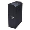 NavePoint 6U Vertical Server Rack Enclosure, Low Profile, 27.5" Deep, Max Weight Capacity 132lbs - 6U Network Cabinet Vertical Wall Mount, Perforated, Black view 1