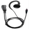 PRYME PRO-Grade (LMC-1GH-M18) Lapel Mic w/Soft G-Hook Swivel Earphone - for Motorola CLP1010e and CLP1080e view 1