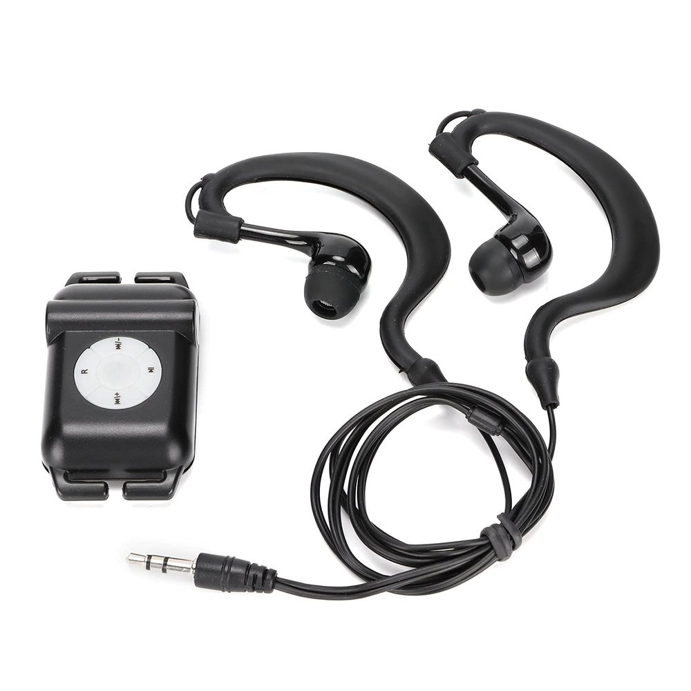 ABS MP3 Swim Player, Mp3 Player with Headphone Swimmer Mp3 Player for Swimming Watersports