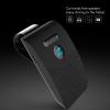 Qiilu Car Bluetooth Speaker Speakerphone Abs Car Bluetooth Speakerphone Sun Visor Receiver Adapter Handsfree Mp3 Speaker with Back Clip view 3