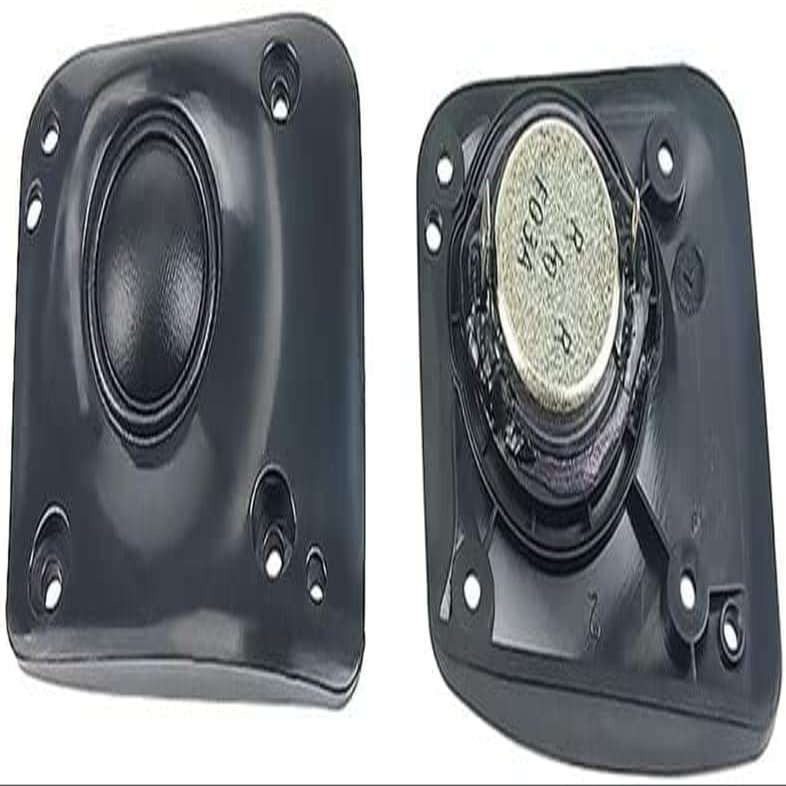 DEPILA Element Tweeter Home Audio Speakers for Computer Speakers 4OHM 20W Neodymium Tweeter Silk Film Tweeter 57 * 71MM Suitable for Most Audio Portable Audio Units 2PCS Speakers
