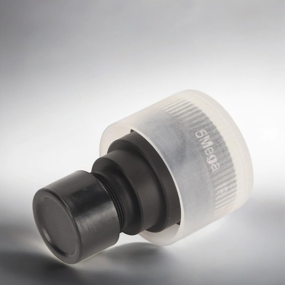 HD 5MP Resolution Single Board Lens Interface for CCTV Board Cameras and Web Camera, Easy to Install with Swivel Installation and Lens Cover