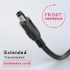 lkelyonewy Product Image 6 Pack Dc Power Supply 1 Female to 2 Male 5.5Mm X 2.1Mm Jack + 18Awg 5.5Mm X 2.1Mm Dc Extension Cord Adapter 12V Camera Power Extension Cable Dc Power Supply Adapter view 4