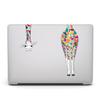 Laptop Cover Compatible with M2 MacBook Air 13.6 inch Case Model A2681 2022 Release with Retina Display, Plastic Hard Shell Cover & Keyboard Skin & Sleeve Case for MacBook Air 2022, Colored Giraffe view 2