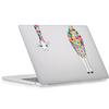 Laptop Cover Compatible with M2 MacBook Air 13.6 inch Case Model A2681 2022 Release with Retina Display, Plastic Hard Shell Cover & Keyboard Skin & Sleeve Case for MacBook Air 2022, Colored Giraffe view 4