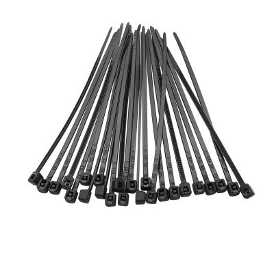 100Pcs Ties Self-Locking Plastic Nylon Wire Cable Zip Tie Clamps Assorted Size Fastening Lock up 3x80mm 4x150mm 5x200mm (Color : Black, Size : 3x120mm Width 1.8mm)