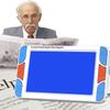 HNCXHX Portable Digital Video Magnifier Electronic Reading Aid 5 Inch 800 * 480 Screen for Low Vision 3x-42x Zoom 26 Image Color,with LCD Display Support Av and Hdmi 1080i60 view 1