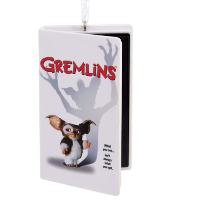 Hallmark Gremlins VCR VHS Movie Cover Ornament Exclusive Limited Edition