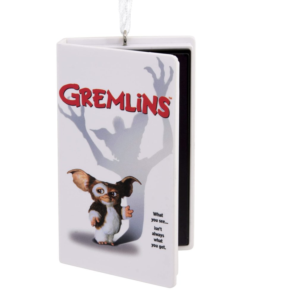 Hallmark Gremlins VCR VHS Movie Cover Ornament Exclusive Limited Edition