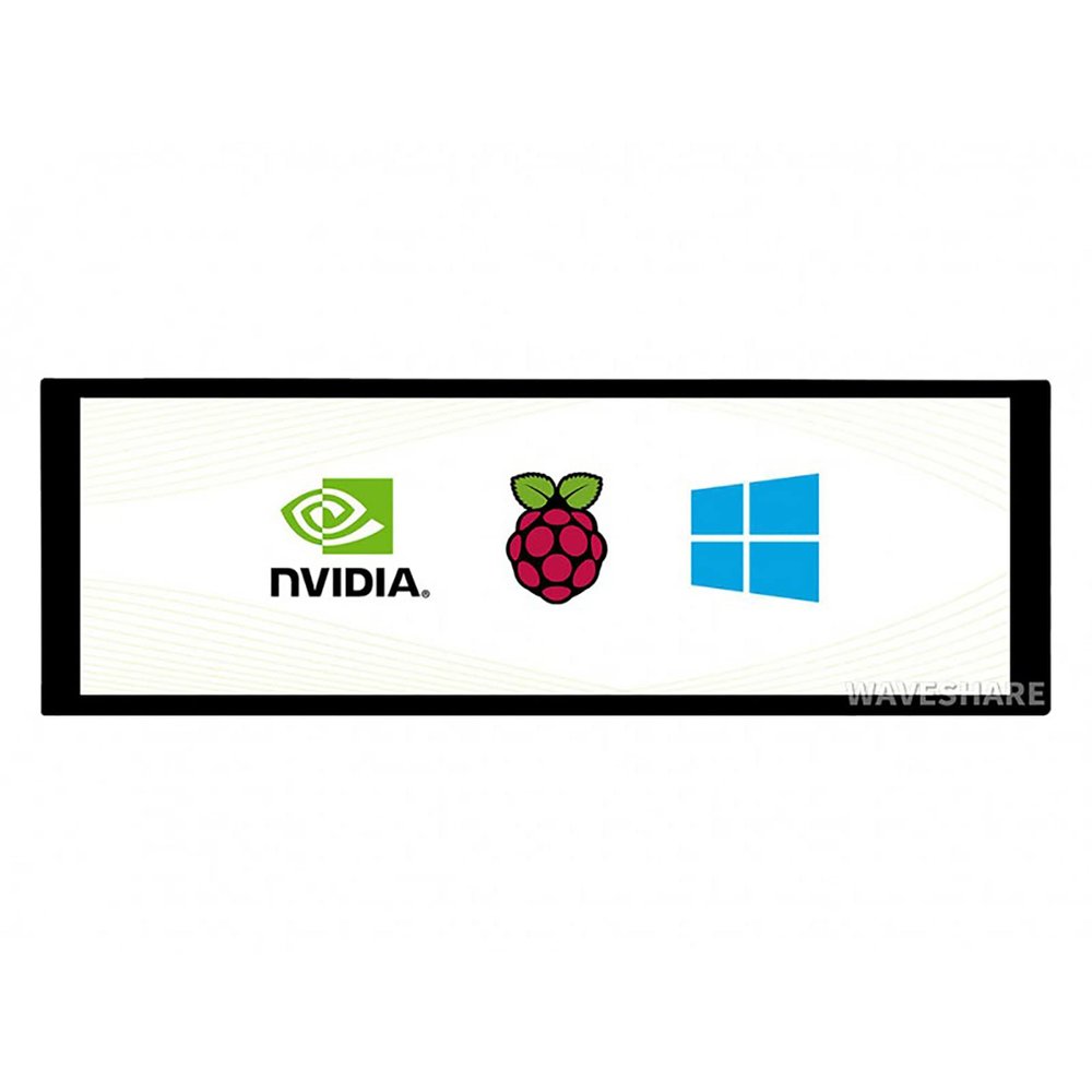 7.9 Inch HDMI Touchscreen Display, 4001280 IPS Capacitive LCD, 5-Point Touch, Toughened Glass, for Raspberry Pi, Jetson Nano, Windows 11/10/8/7, Driver-Free Monitor
