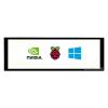 7.9 Inch HDMI Touchscreen Display, 4001280 IPS Capacitive LCD, 5-Point Touch, Toughened Glass, for Raspberry Pi, Jetson Nano, Windows 11/10/8/7, Driver-Free Monitor view 1