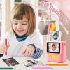 Kids Camera Instant Print Paper, BPA-Free & Safe Paper for Kids Camera, Thermal Print Clearly Without Ink, Easy for Children to Tear, Long-Term Clear Display, 6 Rolls for Printing About 720 Photos view 2
