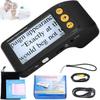 Handheld Digital Video Magnifying Glass,3.5 Inches 320 * 240 Screen,Portable E-Reader 2~25 Times Magnifying Glass,8 Image Color,Suitable for Myopia,Visually Impaired People,Black view 1