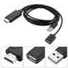 1080P HDMI USB Audio Cable for Monitor Adaptor Computer TV Projector Digital Line Accessory view 2