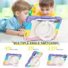 Case Cover Kids Case Compatible with Xiaomi Redmi Pad 10.61 inch Released 2022 ,360 Rotatable Handle Stand Case Three-in-one Shatter-Resistant Shell, Drop-Proof,Shoulder Strap Tablet Cover ( Color : view 3