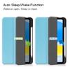 Case Cover Compatible with Compatible with iPAD 10 2022 10.9inch Tablet Case Ultra Slim Protective Cover,Auto Wake Sleep,Lightweight Protective Case Smart Cover w/Pencil Holder Tablet Cover ( Color : view 3