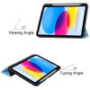 Case Cover Compatible with Compatible with iPAD 10 2022 10.9inch Tablet Case Ultra Slim Protective Cover,Auto Wake Sleep,Lightweight Protective Case Smart Cover w/Pencil Holder Tablet Cover ( Color : view 4