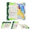 Case Cover Kids Case Compatible with Huawei Honor Tablet 8(12") ,Multi-Angle Elastic Bracket+360 Adjustable Swivel Hand Strap Three-in-one Shatter-Resistant Shell, Drop-Proof,Shoulder Strap Tablet Co view 1