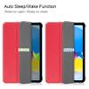 Case Cover Case Compatible with iPAD 10 2022 10.9inch,Tri-Fold Smart Tablet Case, Hard PC Back Shell Slim Case Multi- Viewing Angles Stand Hard Shell Folio Case Cover,Auto Sleep/Wake Tablet Case Table view 2