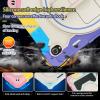 Case Cover Kids Case Compatible with Lenovo Tab M10 FHD Plus (2nd Gen) TB-X606F/Tab M10 HD/Tab K10,Multi-Angle Elastic Bracket+360 Adjustable Swivel Hand Strap Three-in-one Shatter-Resistant Shell,Sh view 4