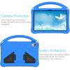 Case Cover Case Compatible with Lenovo Tab M10 Plus 3rd Gen TB125FU/T28f 2022 Case Tablet Case Shockproof Case,Lightweight Shockproof Handle with Stand Kid-Proof Case w Shoulder Strap Tablet Cover ( C view 4