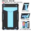 Case Cover Case Compatible with Samsung Galaxy Tab A 10.1 SM-T510/T515 10.1inch Case 2019,with Kickstand Three-Layer Hybrid Full Body Case Rugged Shock-Proof Fall Protection Cover Tablet Cover ( Color view 3