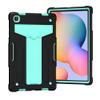 Case Cover Case Compatible with Samsung Galaxy Tab A7 10.4 Inch T500/T505 (2020),with Kickstand Three-Layer Hybrid Full Body Case Rugged Shock-Proof Fall Protection Cover Tablet Cover ( Color : BLACK+ view 1