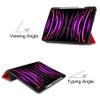 Case Cover Compatible with Compatible with iPAD Pro 12.9 2022 12.9inch Tablet Case Ultra Slim Protective Cover,Auto Wake Sleep,Lightweight Protective Case Smart Cover w/Pencil Holder Tablet Cover ( Co view 3