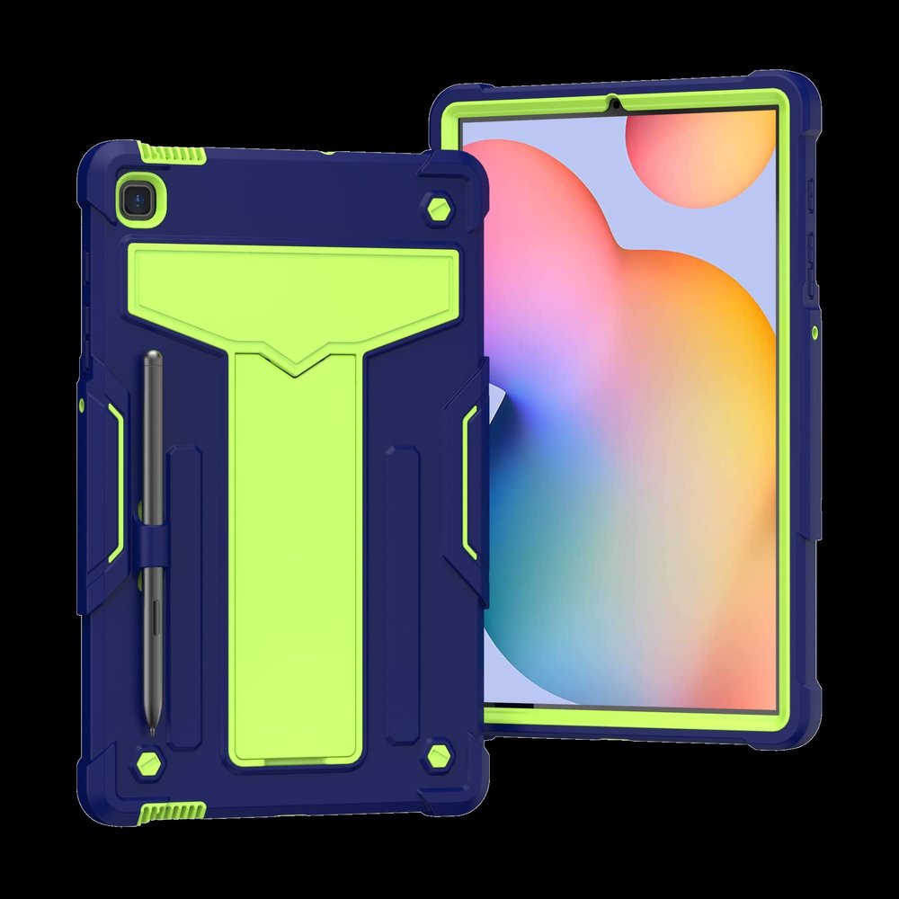 Case Cover Case Compatible with Samsung Galaxy Tab S6 Lite de 10.4 inch,Modelo SM-P610,with Kickstand Three-Layer Hybrid Full Body Case Rugged Shock-Proof Fall Protection Cover Tablet Cover ( Color :