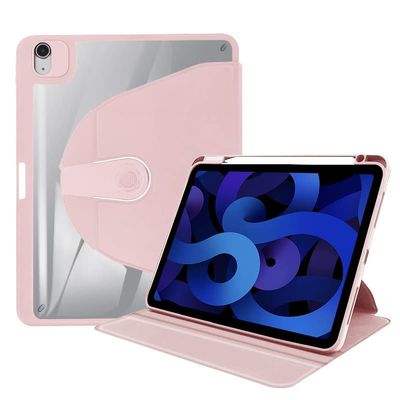 Case Cover Case Compatible with iPad Mini6 8.3 inch,360 Rotating Stand Smart Tablet Cover,Hard PC Back Shell Slim Case Hard Shell Folio Case Cover,Auto Sleep/Wake Tablet Case Tablet Cover ( Color : P