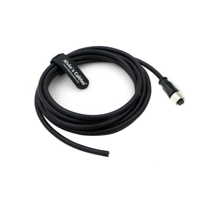 Alvin's Cables M12 8 Pin Female Connector Aviation Socket Shielded Cable for Cognex in-Sight Industrial Camera, Industrial Device Network, Industrial Automation Control 2M/6.6ft