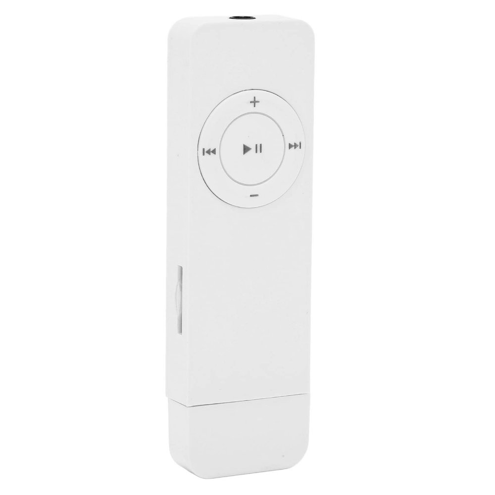 MP3 Player, Portable Lossless Sound MP3 Music Player Support Up to 64GB Mini Music Player for Students Running Travel (White)
