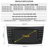 7 Inch Android Car Radio with GPS Navigation + HD Car Reversing Camera Replacement for Mercedes Benz C E Class W203 E W211 CLS Class W219 CLK W209 SL R230 R171 C219 S203 S21 B200 A160 GLS300 S203 view 2