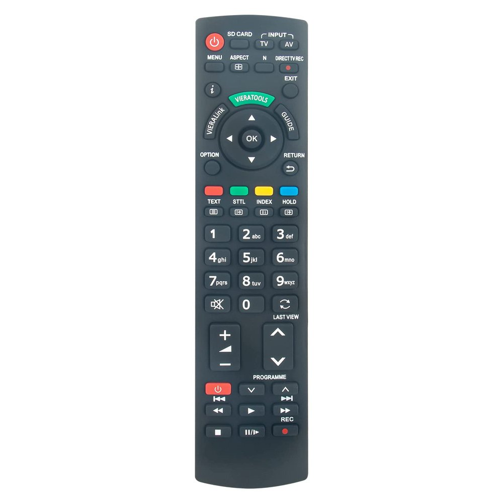 2IN1 N2QAYB000487 N2QAYB000239 New Replacement Remote Control fit for Panasonic TV P42X25ES TX-P46S20B TX-P46S20BA TX-P46S20E TX-P46U20E TX-P50C2B TX-P50C2E TX-P50C3B TX-P50C3E TX-P50C3J TX-P50S20B