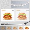 Lightdow 12"x12"x12" Photo Studio Light Box Photography with Desktop Tripod & 120 LEDs (CRI>95), 6 Backdrops - Portable/Dimmable Folding Shooting Tents for Toys/Jewelry/Watches/Cosmetics view 3