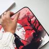 Samurai Warrior 16" Laptop Sleeve - Japanese Samurai Laptop Sleeve - Red Sunrise Laptop Sleeve with Zipper view 2