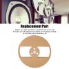 7 Inche x 1/4in Empty Takeup Reel for TEAC 7 inch Open Reel Sound Tape, Open Reel Audio Aluminum Takeup Reel with 2 Hole Wind Holes (Gold) view 2