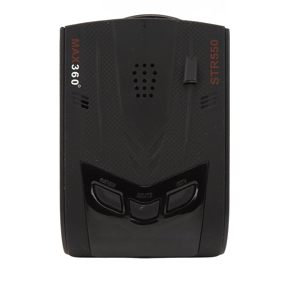 Speed Detector, Car Detector 360 Degree Detection Voice Prompt Quick Response 16 Band Speed Tester