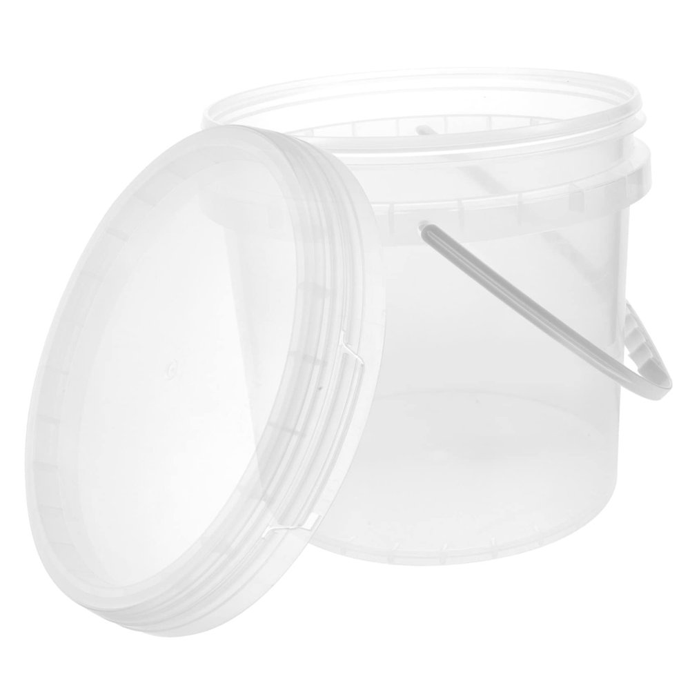 Plastic Paint Bucket Paint Plastic Bin Buckets Storage Container Storage with Lid Hand-held Pigment Container